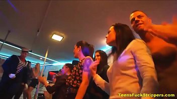 horny wives stripper party