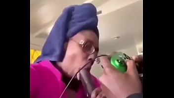 black real sister sucking my dick