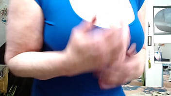 female nurse touches patient nude