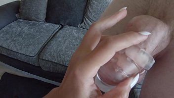pegging guy squirting strapons