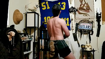 male stripper strips amateur women on stage