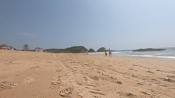 couple on birdie nudist beach australia