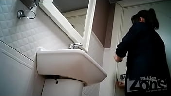 swiss girl shitting spy toilet