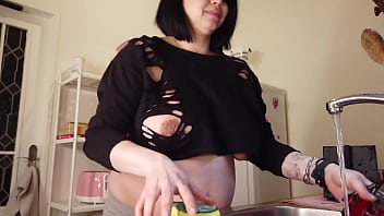 9 month sexy naked pregnancy