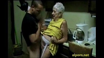 old granny get fuck by grandson porn video