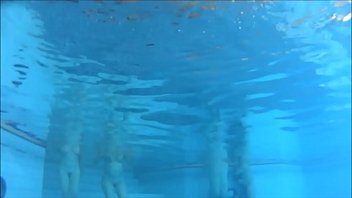 stepmom swimming pool stepson spy fuckmom