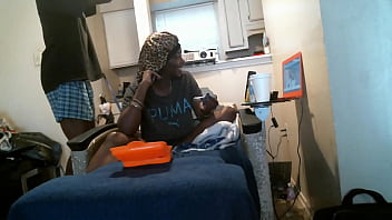 hot sex ebony sleeping