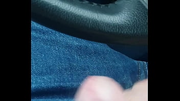 woman watches me jerking in my car