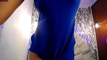 dildo panty stuff samone in pussy