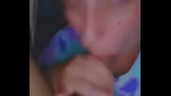 girl suck male dick being tied up