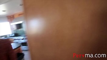 mom caught sons jerking