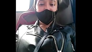 big shemale in public bus