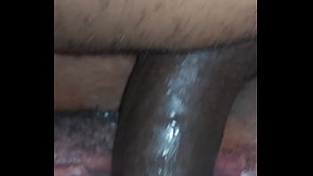black negro dick fucked my white shaved pussy