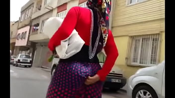 bbw ass abaya candid hijab porn