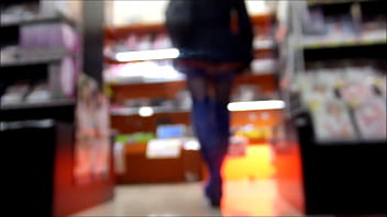 crossdresser stockings mini skirt