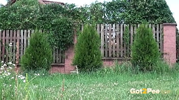 black girl pee desperation