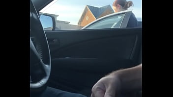 wife masturbate public under table