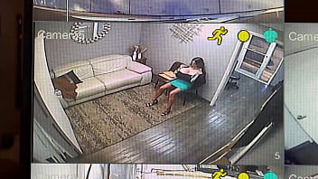 security cam masturbation