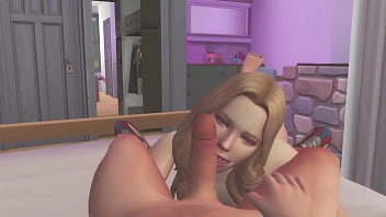 fat latina swallows nut