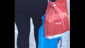 teen walking in tight mini dress