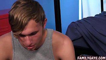 dad catches son fucking sister