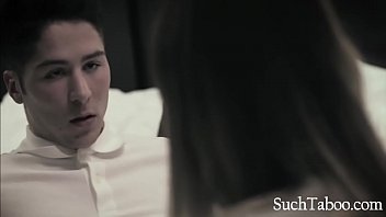 sister tricks brother into a blowjob