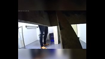 peeping bathroom