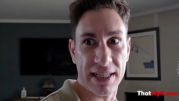 son shows his cock to mom