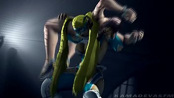 bao vs rainbow mika hentai fight