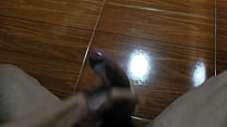 gozando na punheta de noite