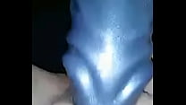 Milf big dildo solo