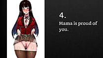 You lose a to jabami yumeko and become her pet . JOI/CEI. No toys required.