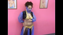 Busty Lena Love amateur masturbates on camera