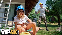 HUNT4K. Hunter fucked a handywoman. Hot sex with Fanta Sie