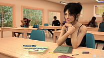 Race Of Life #01 - Brunette College Teacher Wants To Come To Her House And Give Her A Good Fucking