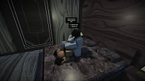 Rough sex with another fan in roblox condo