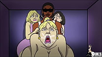 Arab Milf foursome with BBC