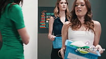 Confiscated Strap On Cocks Used By Curious Lesbian TEACHERS