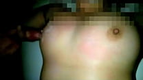 Big boobs homemade wife loves to get a lot of cum on her boobs