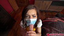 Stepsis Spencer's precaution on giving a blow