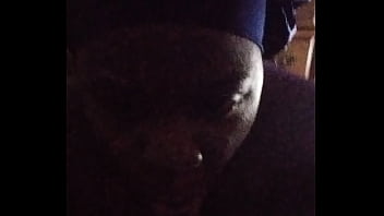Ebony bonnet suck his dick while he s