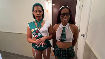 Girl scout sluts ami bue and addis fouche will do anything to save the troop
