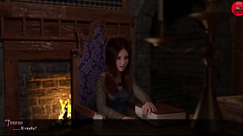 Horny library girl gives boobjob and smiles when gets the cum