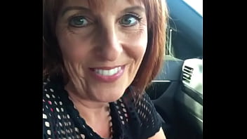 Milf public blow job