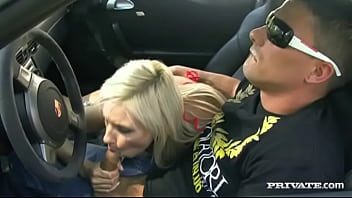 Alexis fucks a hard dick before taking a load between her big tits