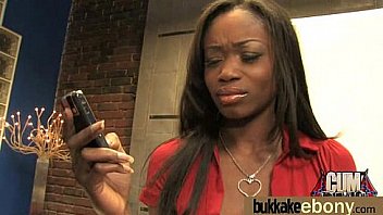 Interracial gangbang with white dicks 10