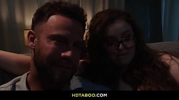 Chubby slut takes on hard cock