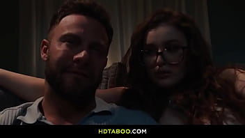 Chubby slut takes on hard cock