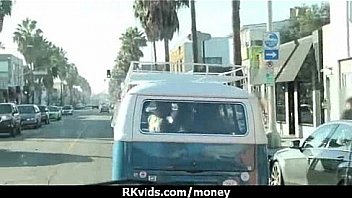 Sexy teen nails her butt on hard dick for cash 14