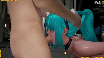 Chick with big tits fucked